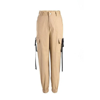 BEIGE ARMY CARGO HOSE DAMEN
