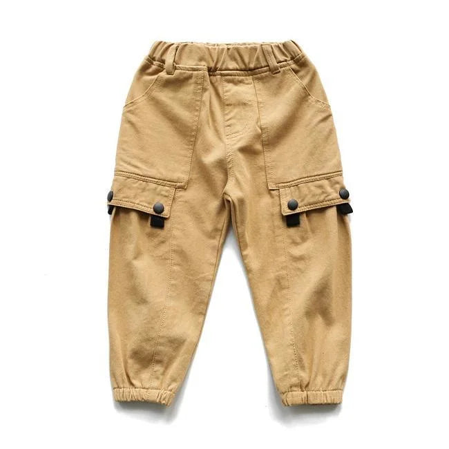 BEIGE CARGO HOSE FÜR JUNGEN Beige / 4 jahre