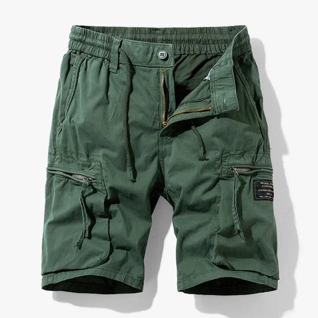 BLAUE CARGO SHORTS FÜR HERREN