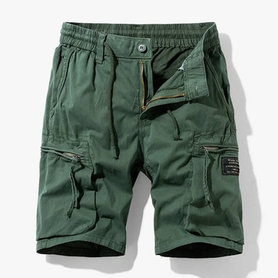 BLAUE CARGO SHORTS FÜR HERREN