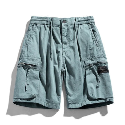 BLAUE CARGO SHORTS FÜR HERREN