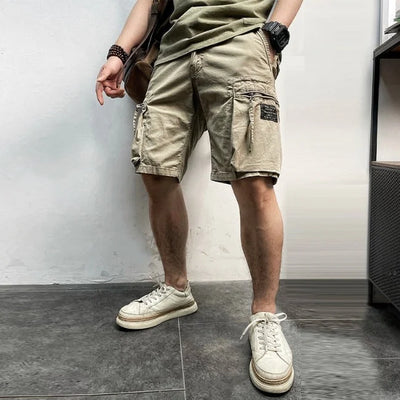 BLAUE CARGO SHORTS FÜR HERREN Beige / XS