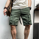 BLAUE CARGO SHORTS FÜR HERREN