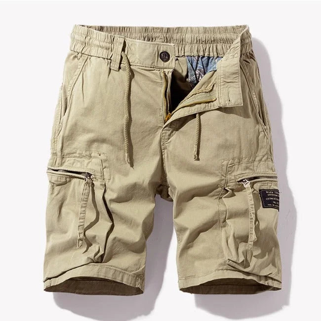 BLAUE CARGO SHORTS FÜR HERREN