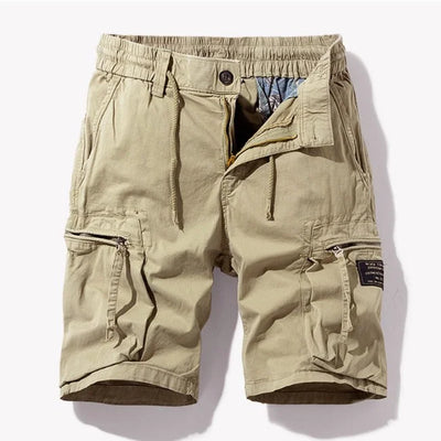 BLAUE CARGO SHORTS FÜR HERREN