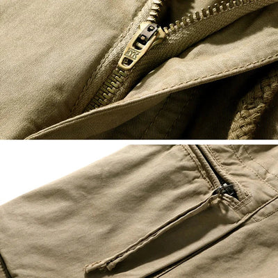 BLAUE CARGO SHORTS FÜR HERREN