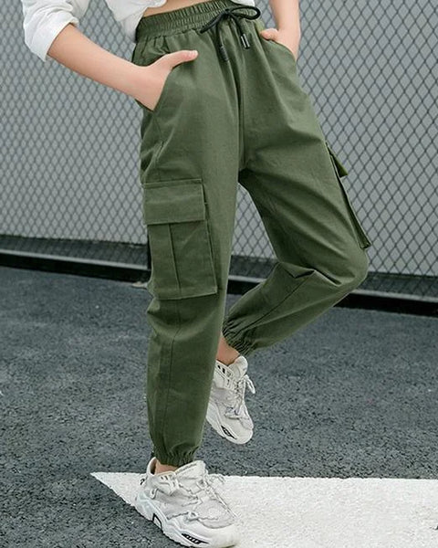 CARGO HOSE FÜR JUGENDLICHE Grün / 4 jahre