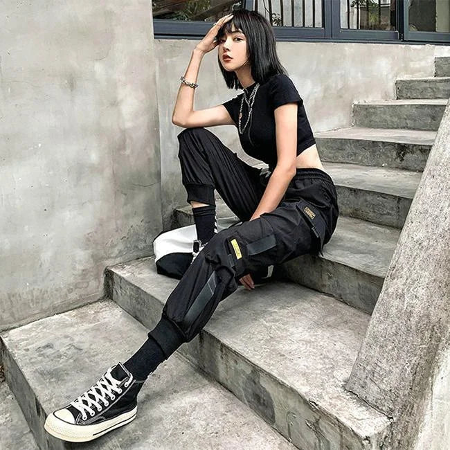 DAMEN CARGO HOSE STREETWEAR SOBIRU