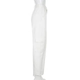 DAMEN CARGO HOSE TWILL
