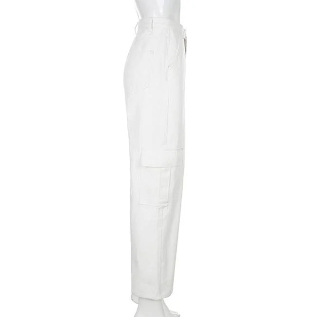 DAMEN CARGO HOSE TWILL