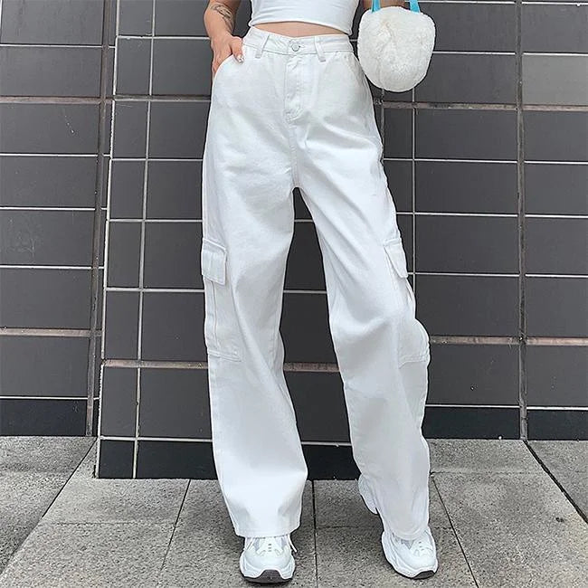 DAMEN CARGO HOSE TWILL