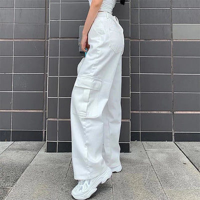 DAMEN CARGO HOSE TWILL