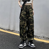 DAMEN CARGO JEANS MILITARY STIL