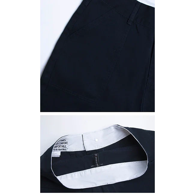 DAMEN CARGO JEANS NAVY BLAU