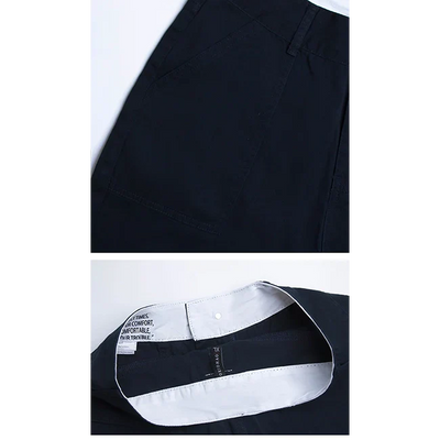 DAMEN CARGO JEANS NAVY BLAU