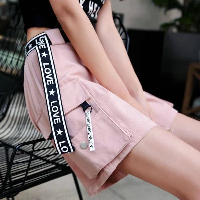 DAMEN CARGO SHORTS STREETWEAR