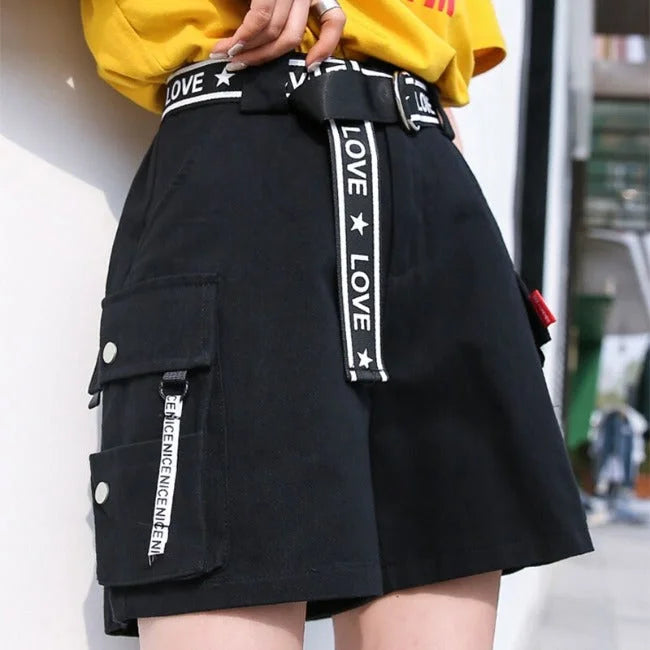 DAMEN CARGO SHORTS STREETWEAR