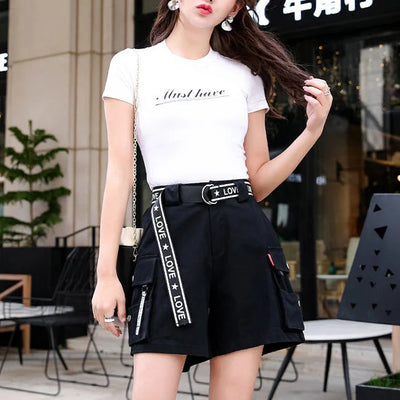 DAMEN CARGO SHORTS STREETWEAR