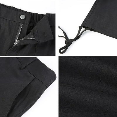 DAMEN HIGH WAIST CARGO HOSE NASHI