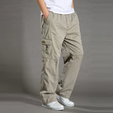ELEGANTE HERREN CARGO HOSE Grau / M