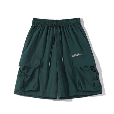 GRÜNE CARGO SHORTS FÜR SKATER