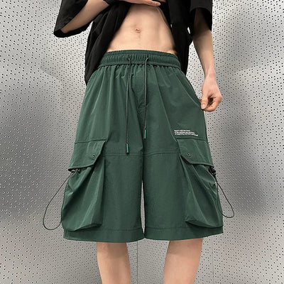 GRÜNE CARGO SHORTS FÜR SKATER