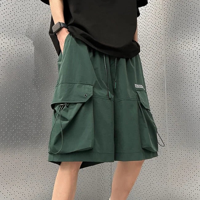 GRÜNE CARGO SHORTS FÜR SKATER Grün / M