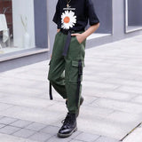 GRÜNE STREETWEAR CARGO HOSE MÄDCHEN Grün / 4 jahre