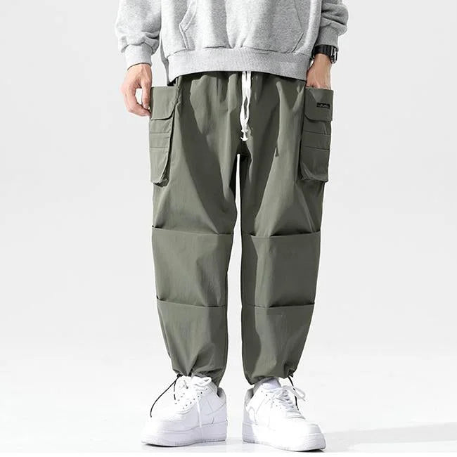 HERREN CARGO HOSE BAGGY Khaki / XS