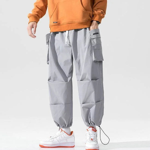 HERREN CARGO HOSE BAGGY Blau / XS