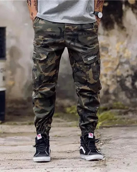 HERREN CARGO HOSE CAMOUFLAGE DESIGN