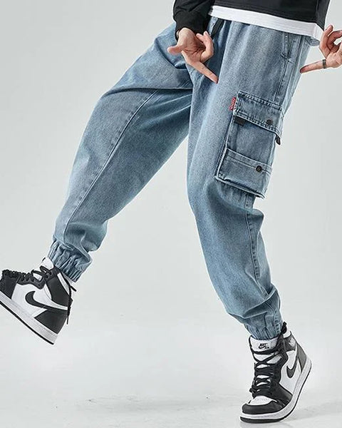 HERREN CARGO JEANS IN ÜBERGRÖSSE NKO