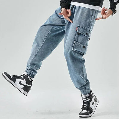 HERREN CARGO JEANS IN ÜBERGRÖSSE NKO