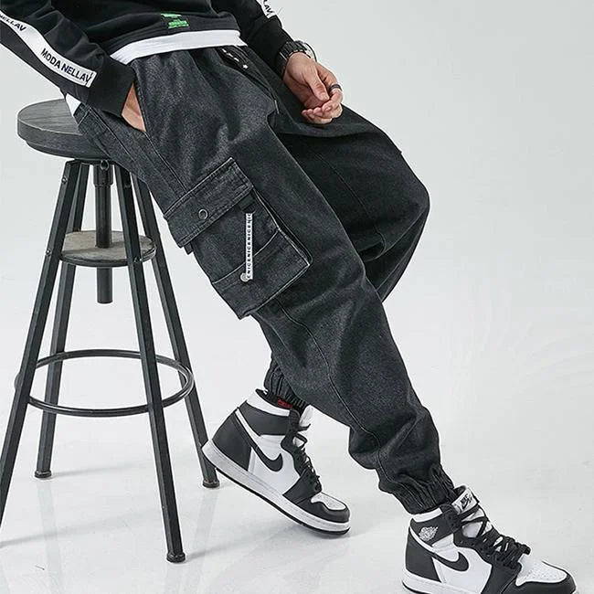 HERREN CARGO JEANS IN ÜBERGRÖSSE NKO