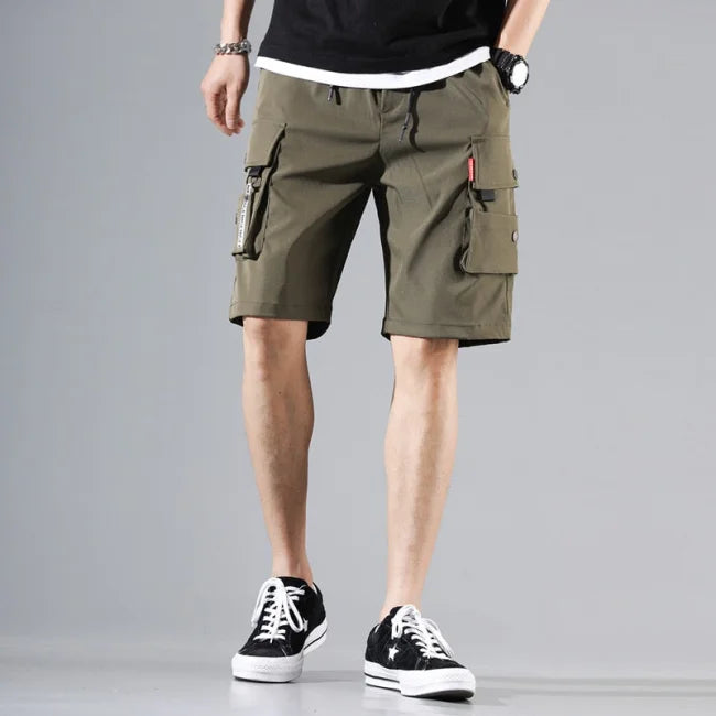 HERREN CARGO SHORTS BERMUDA Khaki / S