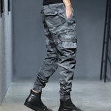 HERREN MILITÄR CARGO HOSE IN GRAU