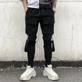 HERREN SKINNY CARGO HOSE LAB Schwarz / XS