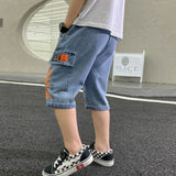 JEANS CARGO SHORTS FÜR KINDER