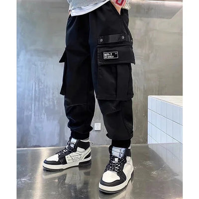 JUNGEN CARGO HOSE SOUTLOK KHAKI Schwarz