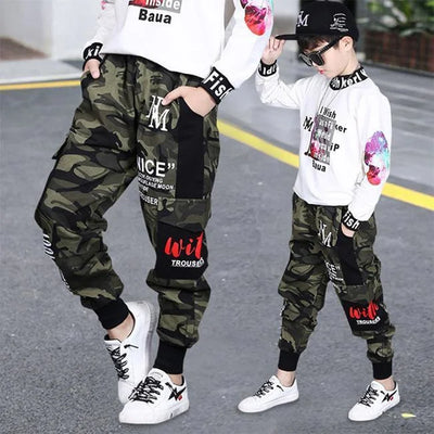 JUNGEN CARGO HOSE STREET CAMOUFLAGE STYLE