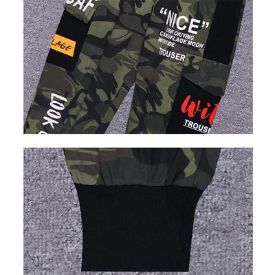 JUNGEN CARGO HOSE STREET CAMOUFLAGE STYLE