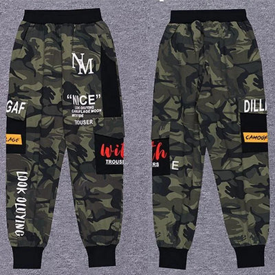JUNGEN CARGO HOSE STREET CAMOUFLAGE STYLE