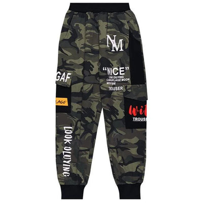 JUNGEN CARGO HOSE STREET CAMOUFLAGE STYLE