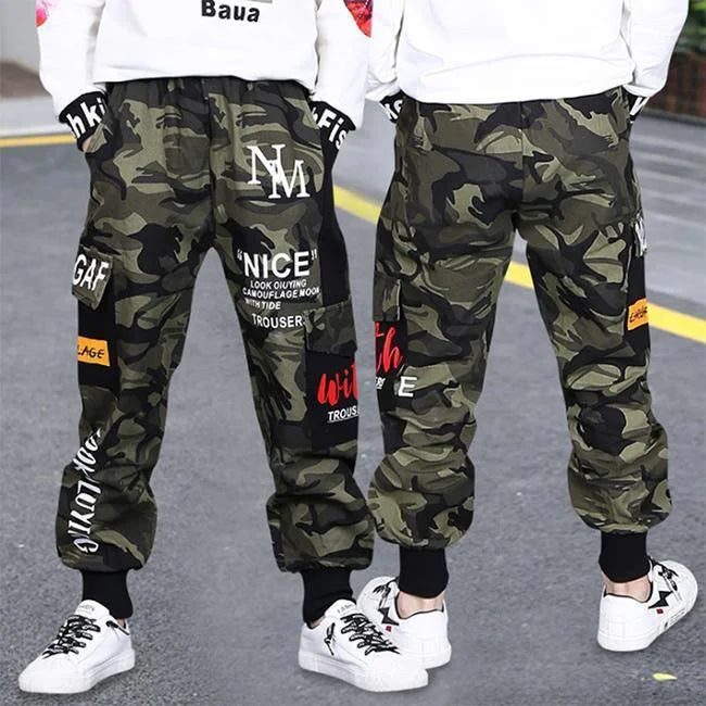 JUNGEN CARGO HOSE STREET CAMOUFLAGE STYLE