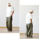 KHAKI BAGGY CARGO HOSE