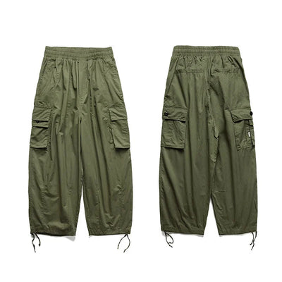 KHAKI BAGGY CARGO HOSE