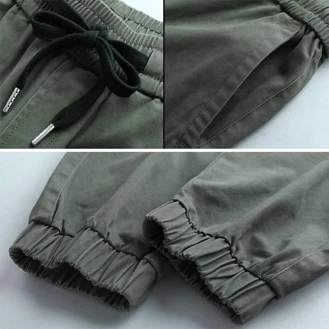 KHAKI CARGO HOSE FÜR HERREN