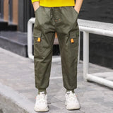 KHAKI CARGO HOSE FÜR JUNGEN Khaki / 4 jahre