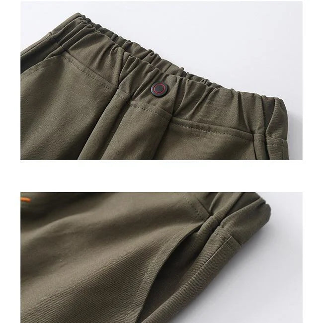 KHAKI CARGO HOSE FÜR JUNGEN