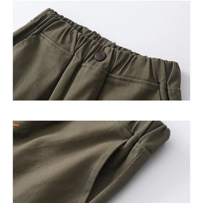 KHAKI CARGO HOSE FÜR JUNGEN